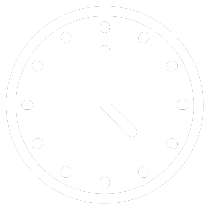 An icon of a clock representing short-term and long-term storage